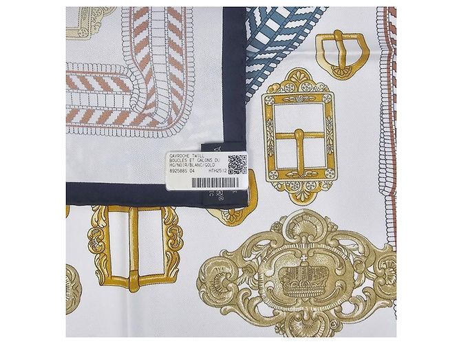 Hermès Sciarpa in seta da donna Tsar's Borders and Ribbons - vista 10