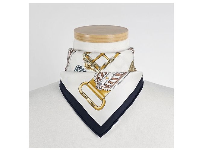 Hermès Sciarpa in seta da donna Tsar's Borders and Ribbons - vista 11
