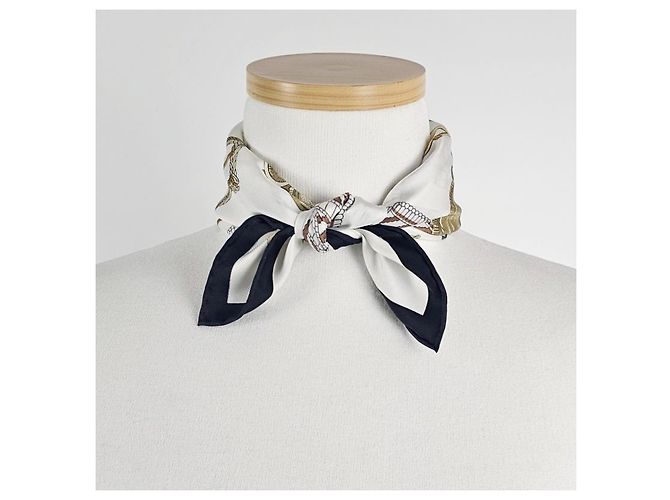 Hermès Sciarpa in seta da donna Tsar's Borders and Ribbons - vista 12