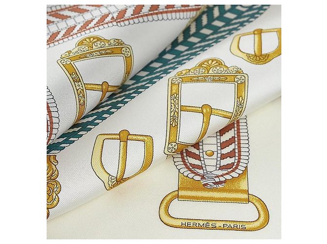 Hermès Sciarpa in seta da donna Tsar's Borders and Ribbons - vista 3