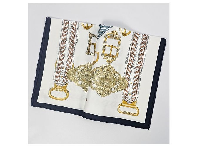 Hermès Sciarpa in seta da donna Tsar's Borders and Ribbons - vista 6