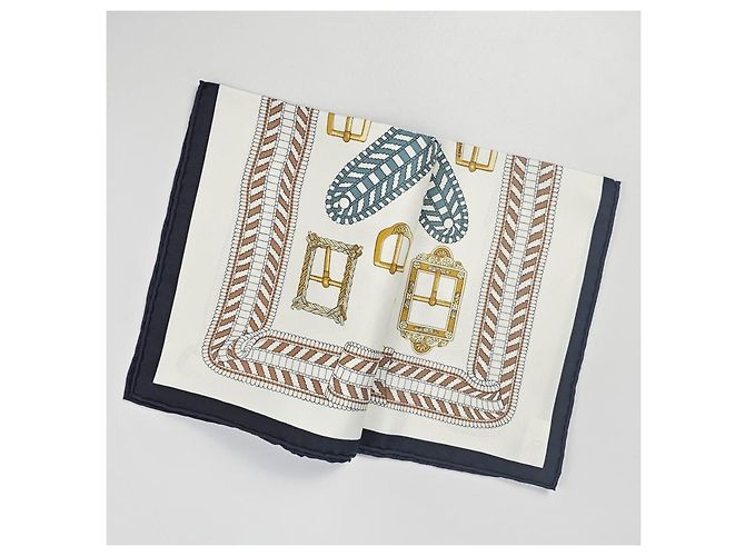 Hermès Sciarpa in seta da donna Tsar's Borders and Ribbons - vista 7