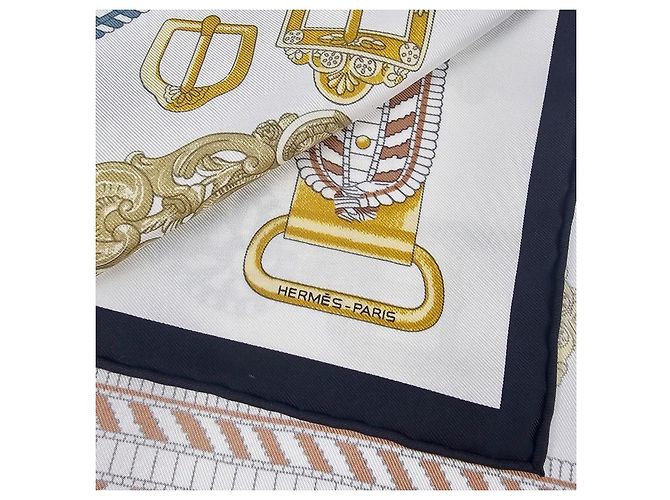 Hermès Sciarpa in seta da donna Tsar's Borders and Ribbons - vista 9