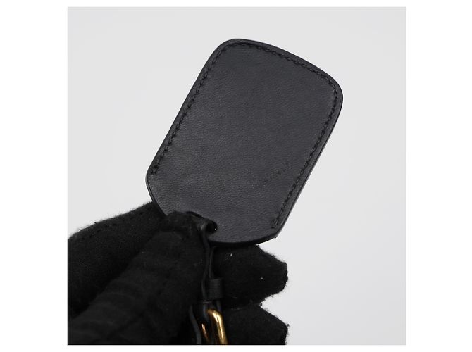 Tote Prada Borsa a spalla e mano Gofre Black Gold Hardware - vista 17