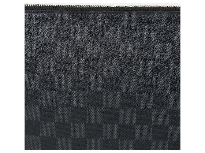 Louis Vuitton Pochette Jour GM Damier Graphite Clutch - vista 2