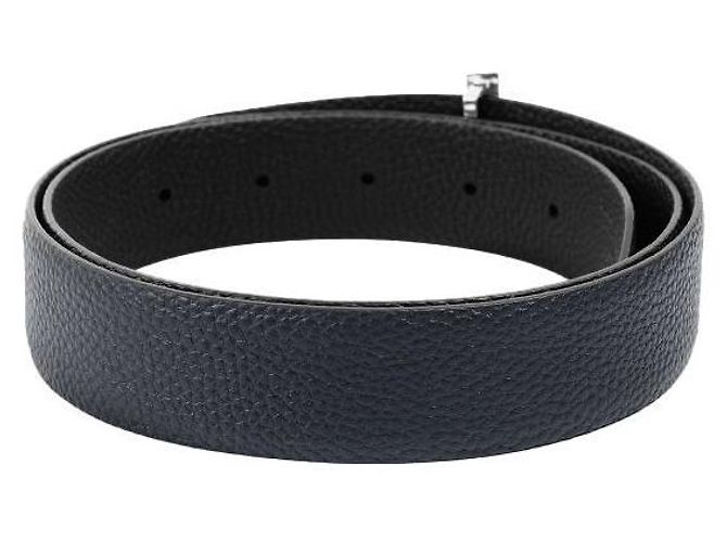 Tom Ford Reversible Belt with Silver Logo Buckle - view 5