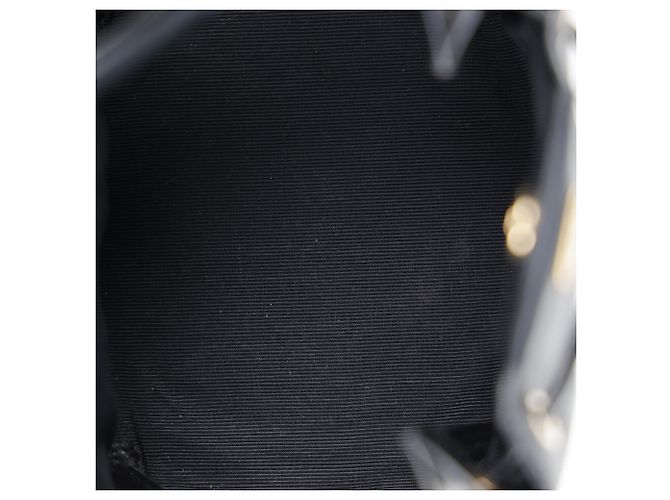 Burberry Borsa a Secchiello Peony Monogram Nera - vista 17