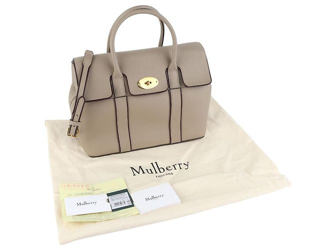 Mulberry Bolsa de Ombro Medium com ferragens douradas - vista 8