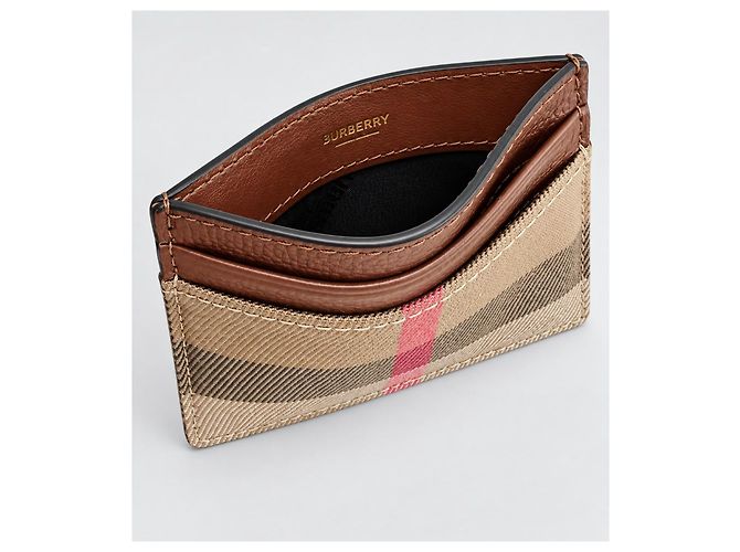 Burberry Tarjetero House Check - vista 19