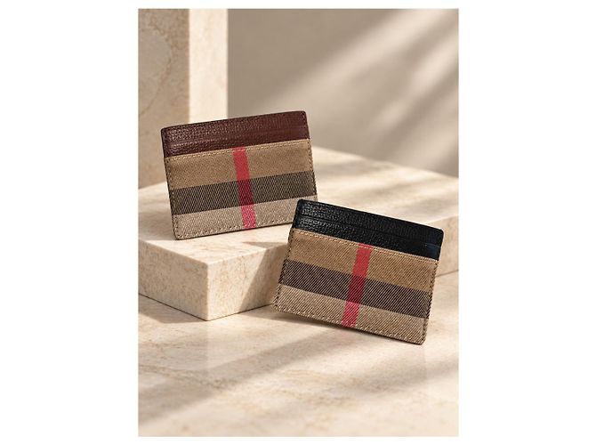 Burberry Tarjetero House Check - vista 7