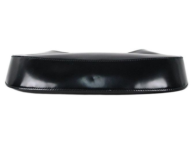 Prada Borsa a spalla Cleo in pelle spazzolata Nera - vista 4