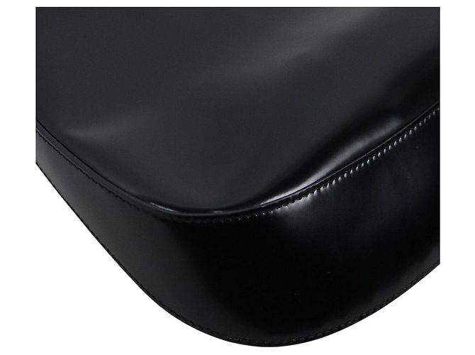 Prada Borsa a spalla Cleo in pelle spazzolata Nera - vista 5