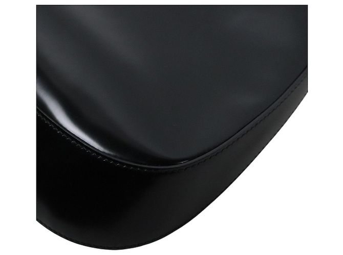 Prada Borsa a spalla Cleo in pelle spazzolata Nera - vista 6