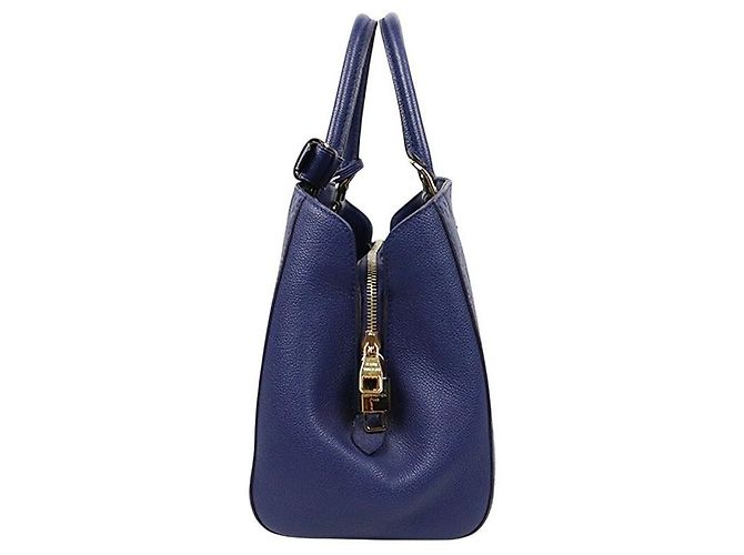 Louis Vuitton Borsa a tracolla Montaigne Monogram Navy - vista 2