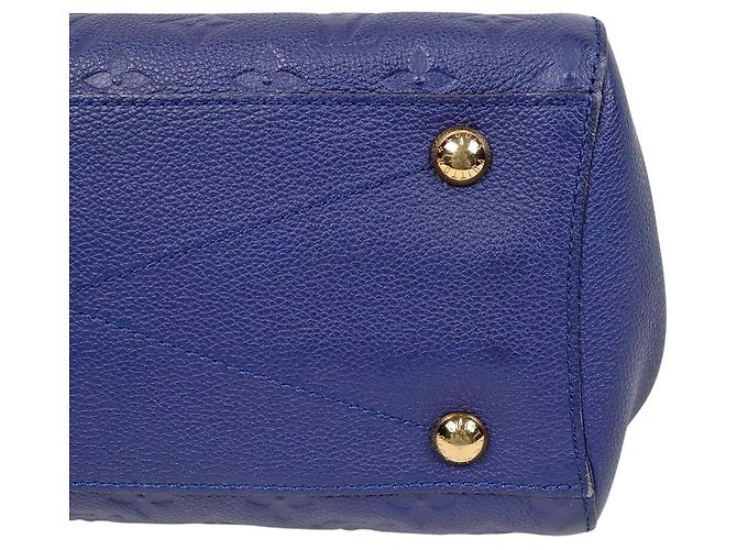 Louis Vuitton Borsa a tracolla Montaigne Monogram Navy - vista 8