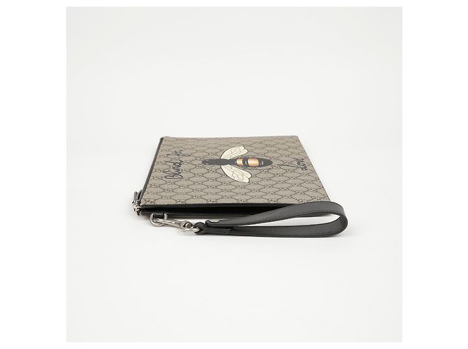 Gucci Supreme Bee Print Strap Pouch - vista 3