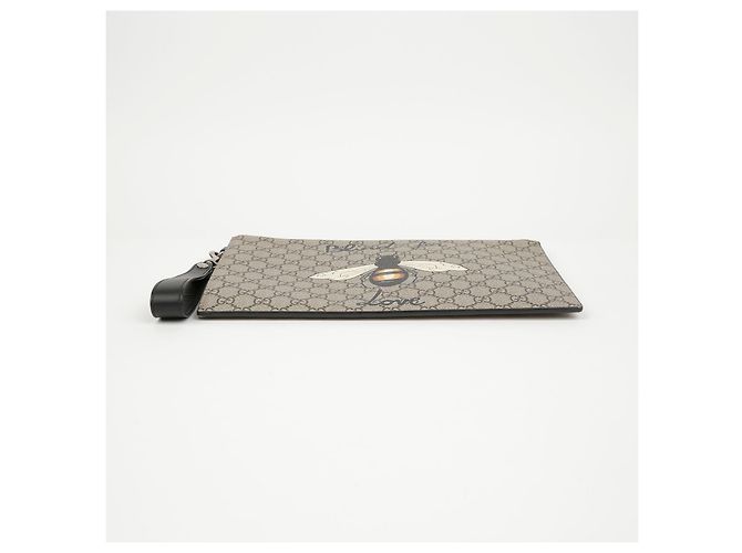 Gucci Supreme Bee Print Strap Pouch - vista 4