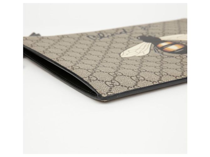 Gucci Supreme Bee Print Strap Pouch - vista 5