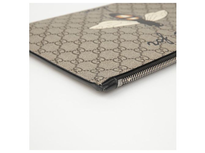 Gucci Supreme Bee Print Strap Pouch - vista 7