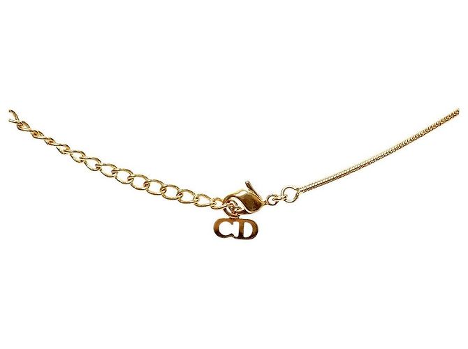 Collar Dior D Logo Dorado - vista 3