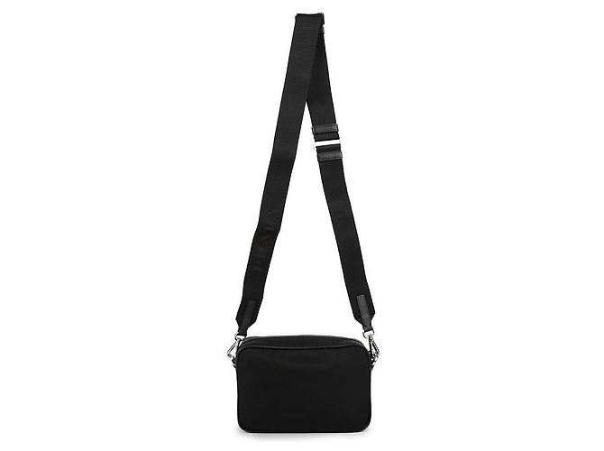 Borsa a tracolla Prada in nylon nero - vista 5