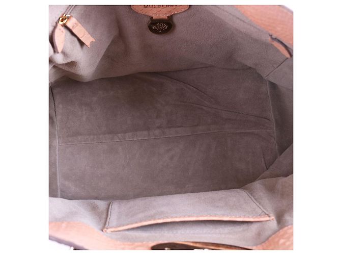 Mulberry Medium Tote Bag aus Leder Pfirsich - Ansicht 9