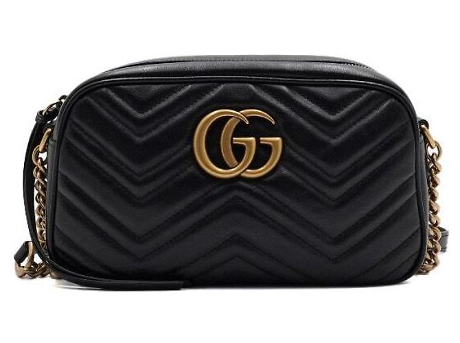 Gucci Picca borsa a spalla e crossbody Matelassé con catena - vista 2