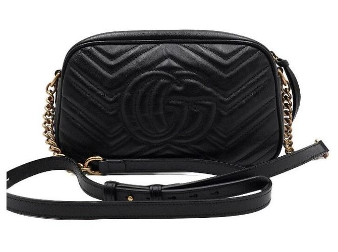 Gucci Picca borsa a spalla e crossbody Matelassé con catena - vista 5