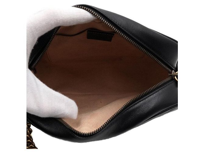 Gucci Picca borsa a spalla e crossbody Matelassé con catena - vista 6