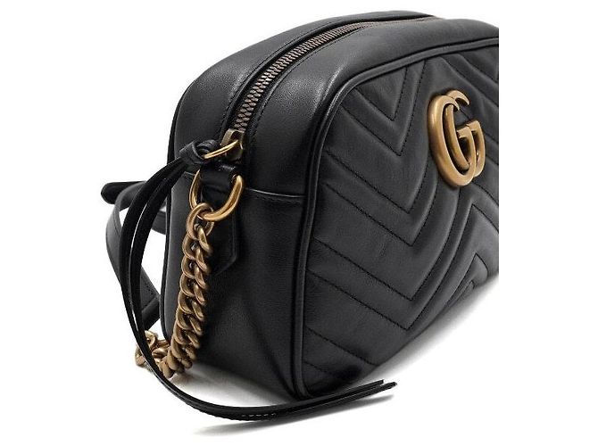 Gucci Picca borsa a spalla e crossbody Matelassé con catena - vista 9