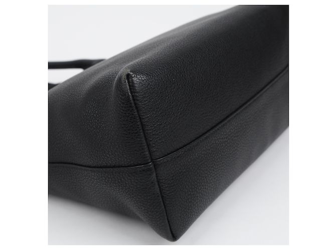Prada Vitello Daino Black Schultertasche - Ansicht 10