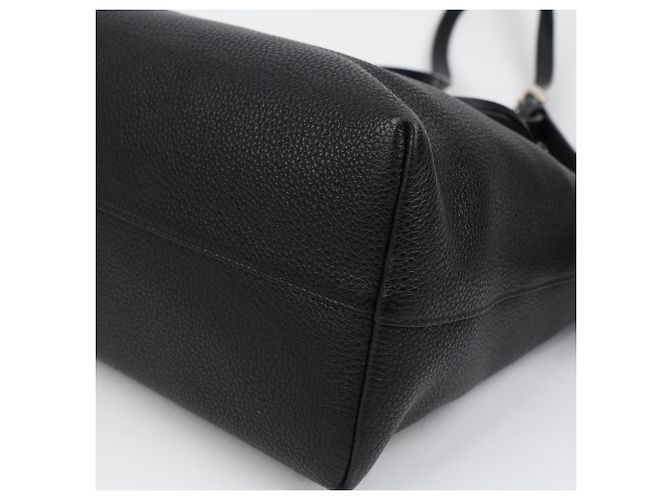Prada Vitello Daino Black Schultertasche - Ansicht 9