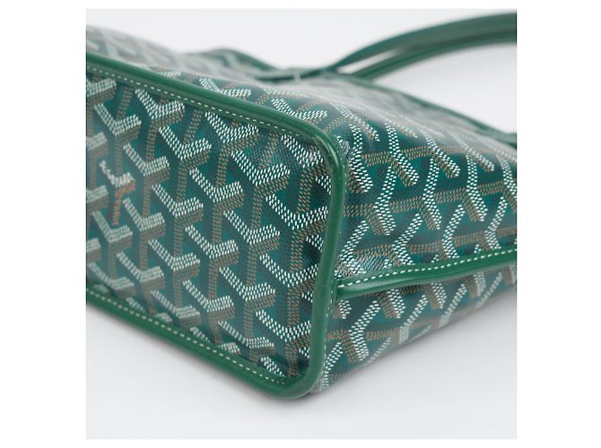 Goyard Mini Anjou Tote Bag Green - vista 11