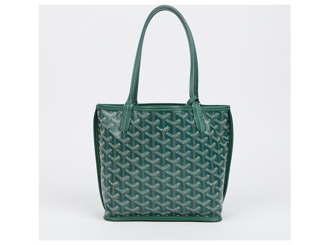 Goyard Mini Anjou Tote Bag Green - vista 2