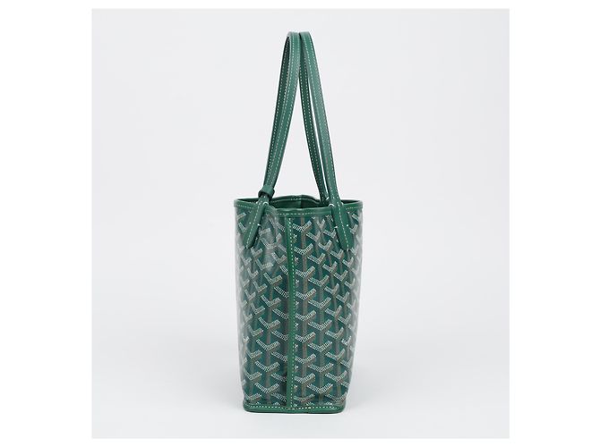 Goyard Mini Anjou Tote Bag Green - vista 5