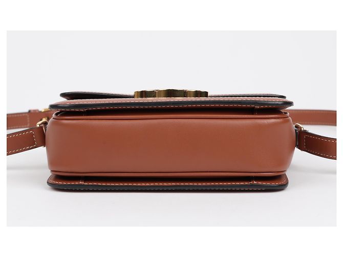 Céline Borsa a tracolla Trio Canvas Tan - vista 7