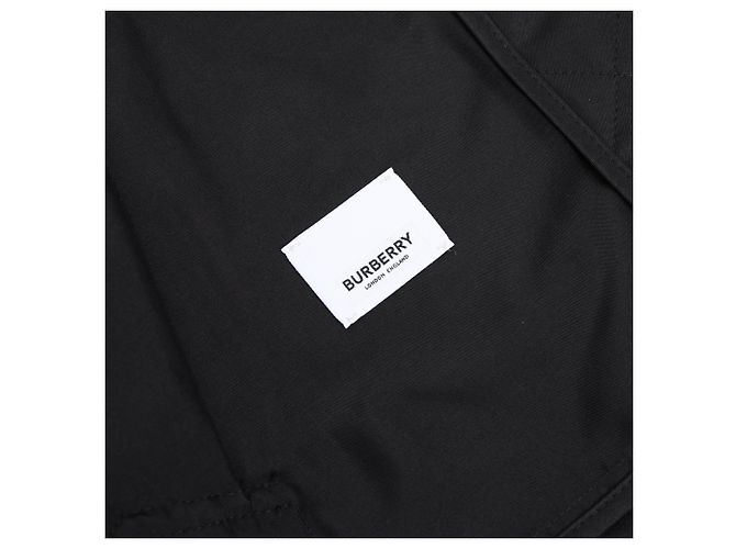 Burberry Gesteppte Damenjacke mit Karomuster Schwarz - Ansicht 16