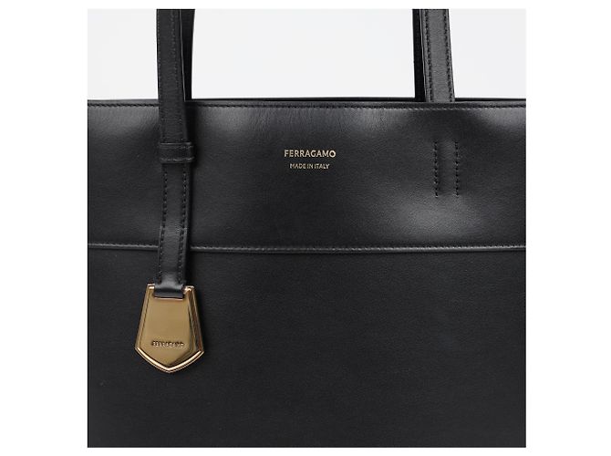 Salvatore Ferragamo Borsa Tote Small Charming North South - vista 3