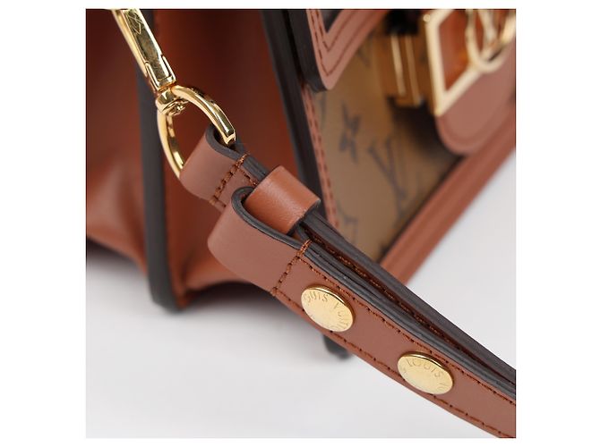 Louis Vuitton mala Dauphine Mini Monogram Reverse Canvas - vista 12