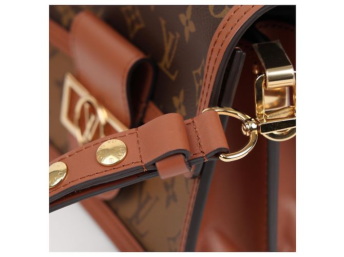 Louis Vuitton mala Dauphine Mini Monogram Reverse Canvas - vista 13
