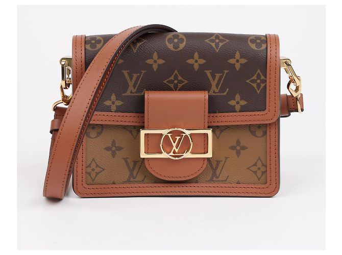 Louis Vuitton mala Dauphine Mini Monogram Reverse Canvas - vista 2