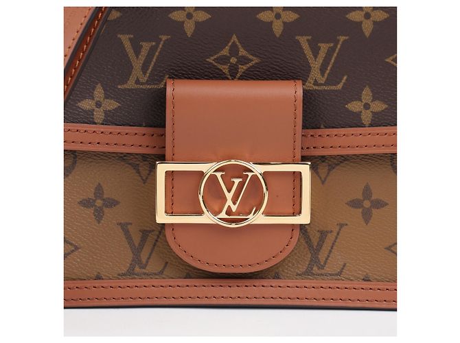 Louis Vuitton mala Dauphine Mini Monogram Reverse Canvas - vista 3