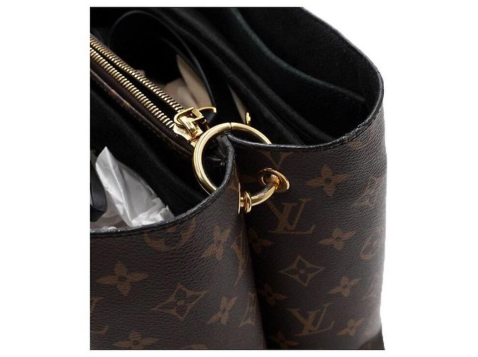 Louis Vuitton Borsa Tote e borsa a tracolla Monogram Canvas Noir Flower - vista 10