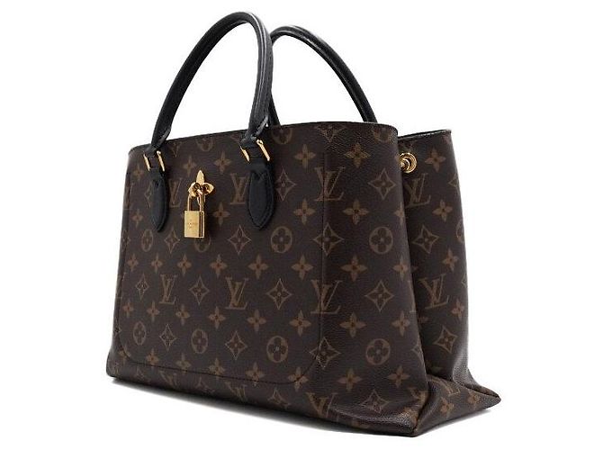 Louis Vuitton Borsa Tote e borsa a tracolla Monogram Canvas Noir Flower - vista 2