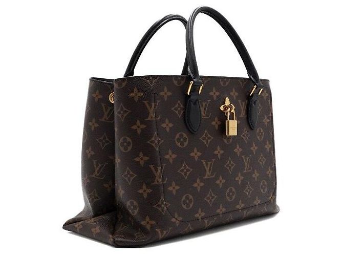 Louis Vuitton Borsa Tote e borsa a tracolla Monogram Canvas Noir Flower - vista 3