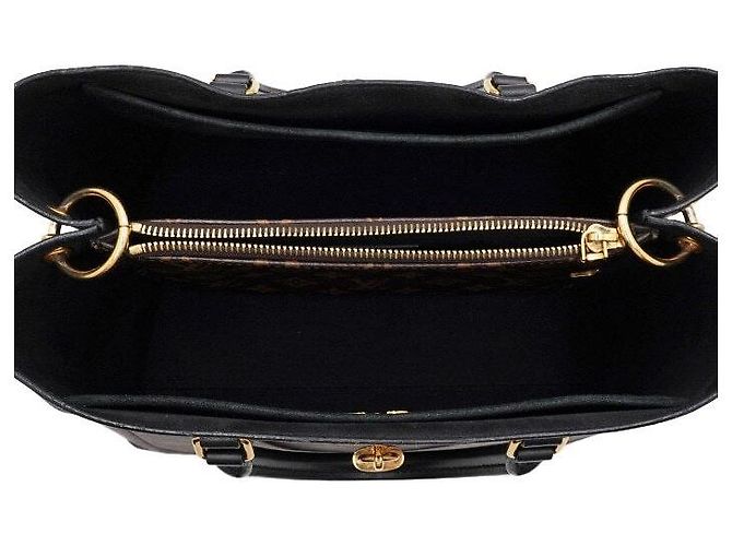 Louis Vuitton Borsa Tote e borsa a tracolla Monogram Canvas Noir Flower - vista 5