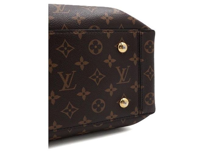Louis Vuitton Borsa Tote e borsa a tracolla Monogram Canvas Noir Flower - vista 7