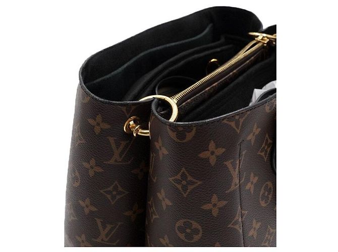 Louis Vuitton Borsa Tote e borsa a tracolla Monogram Canvas Noir Flower - vista 9