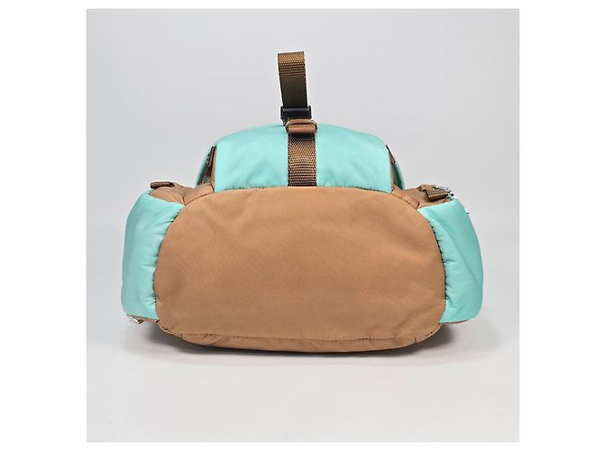 Prada Borsa a tracolla in Re-Nylon e pelle Antique - vista 7