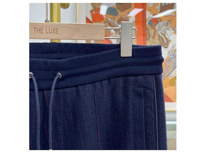 Dior Jogginghose Navy mit besticktem Logo - Ansicht 3